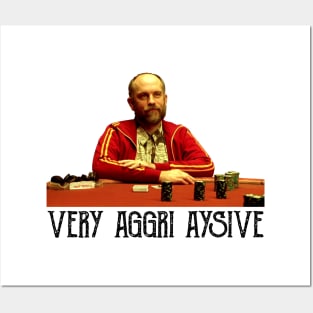 Teddy-Kgb Very Aggri Aysive Tv Show Movie Humor 2 Posters and Art